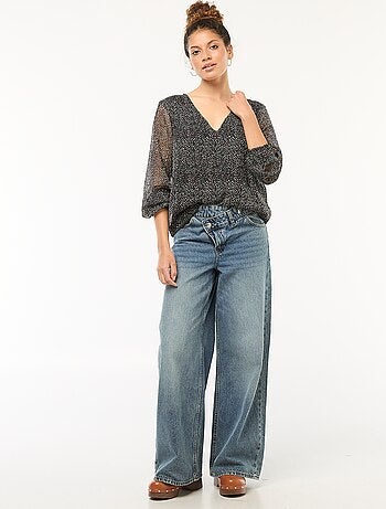 Blusa de gasa estampada 'JDY'