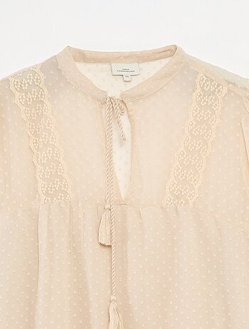 Blusa de gasa 'Only Carmakoma'