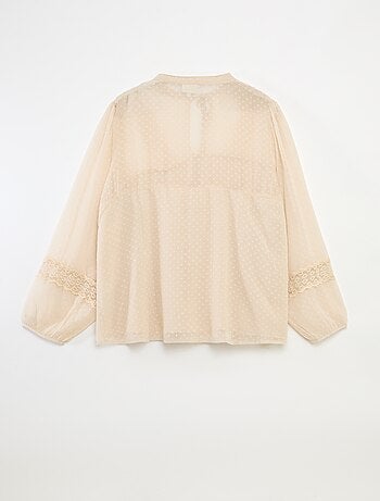 Blusa de gasa 'Only Carmakoma'