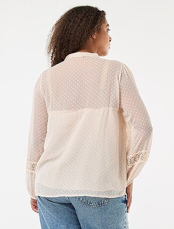 Blusa de gasa 'Only Carmakoma'