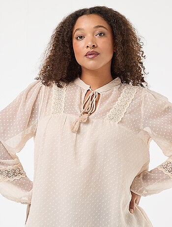 Blusa de gasa 'Only Carmakoma'