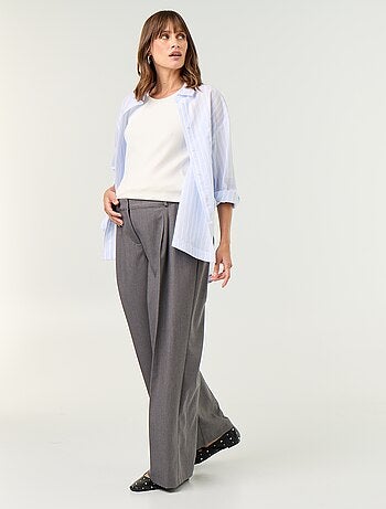 Blusa de lactancia con abertura lateral