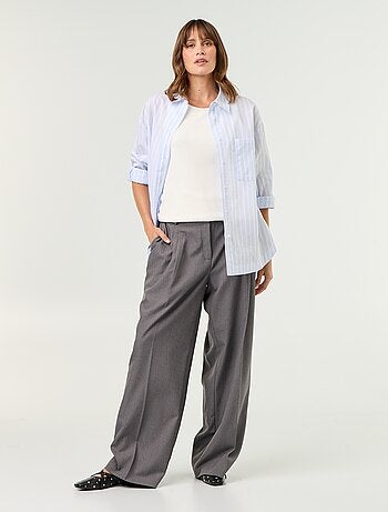 Blusa de lactancia con abertura lateral