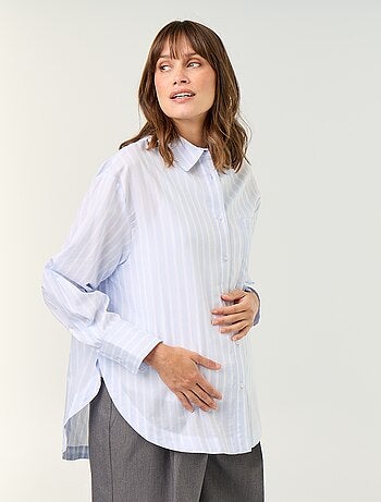 Blusa de lactancia con abertura lateral