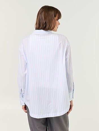 Blusa de lactancia con abertura lateral