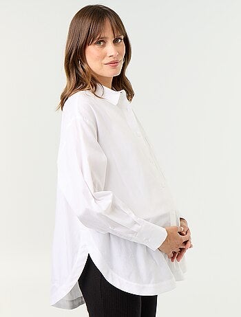Blusa de lactancia con abertura lateral