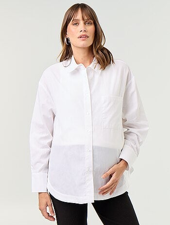 Blusa de lactancia con abertura lateral