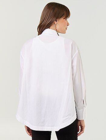 Blusa de lactancia con abertura lateral