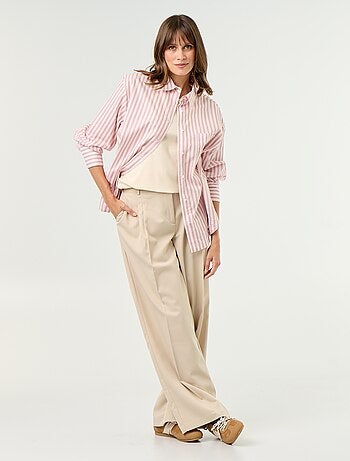 Blusa de lactancia con abertura lateral