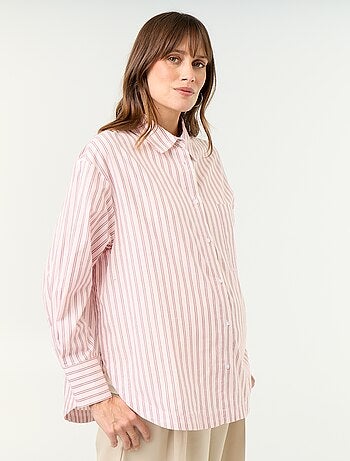 Blusa de lactancia con abertura lateral