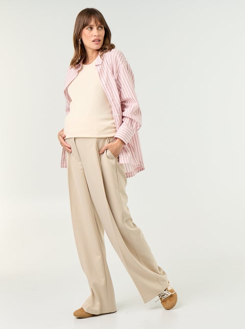 Blusa de lactancia con abertura lateral - Kiabi