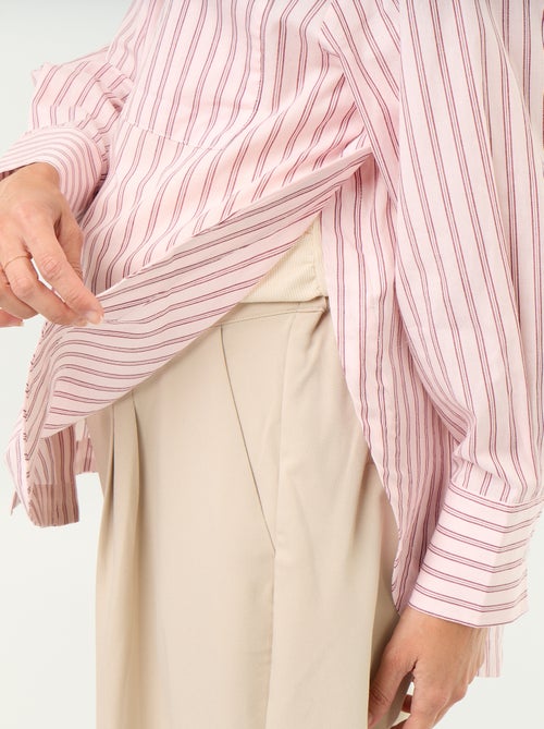 Blusa de lactancia con abertura lateral - Kiabi