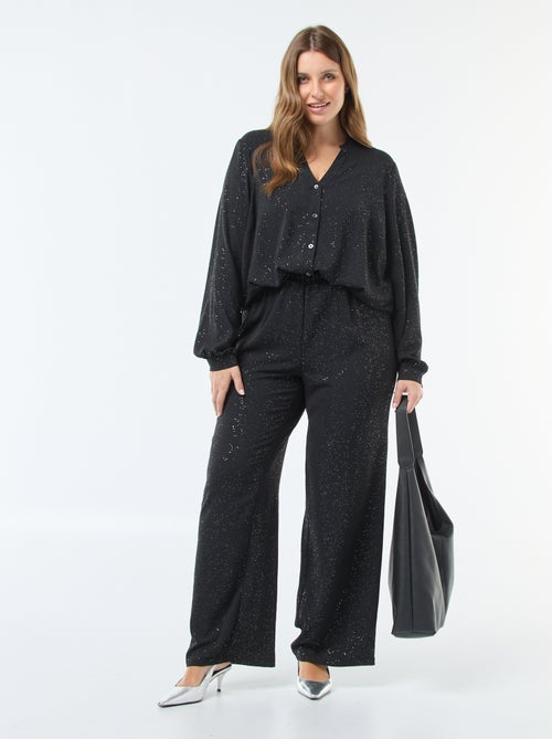 Blusa de lentejuelas 'Only Carmakoma' - Kiabi