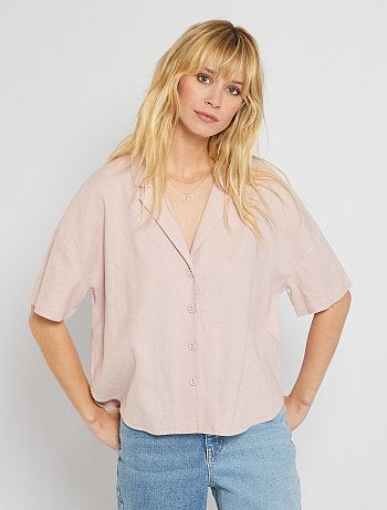 Blusas y camisas de - violeta - Kiabi