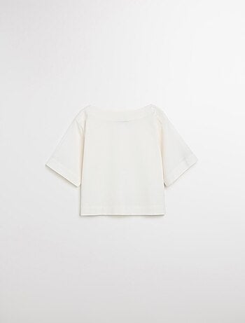 Blusa de lino, MO Fashion