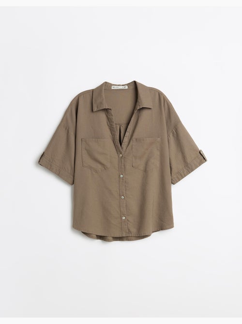 Blusa de lino, MO Fashion - Kiabi