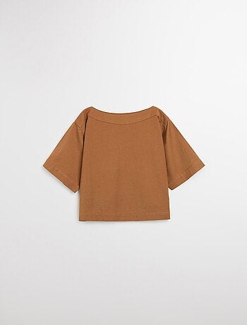 Blusa de lino, MO Fashion