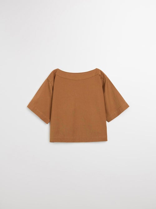 Blusa de lino, MO Fashion - Kiabi