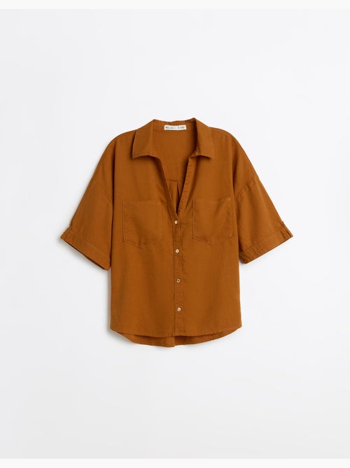 Blusa de lino, MO Fashion - Kiabi