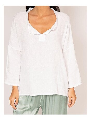 Blusa de manga 3/4 FIORETA