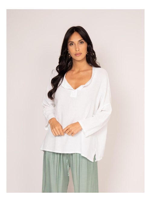 Blusa de manga 3/4 FIORETA - Kiabi