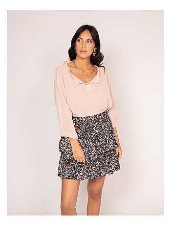Blusa de manga 3/4 FIORETA