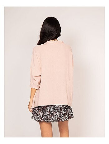 Blusa de manga 3/4 FIORETA