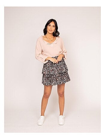 Blusa de manga 3/4 FIORETA
