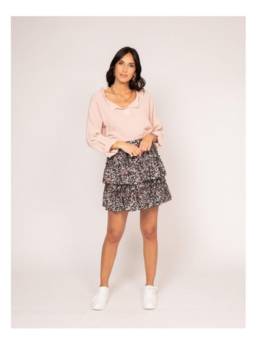 Blusa de manga 3/4 FIORETA - Kiabi Blusa de manga 3/4 FIORETA - Kiabi
