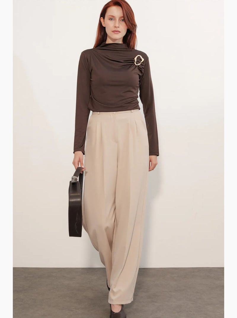 Blusa de mujer bdart Marrón chocolate - Kiabi