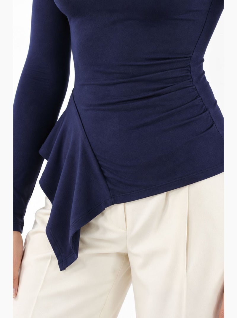 Blusa de mujer busem Azul marino - Kiabi