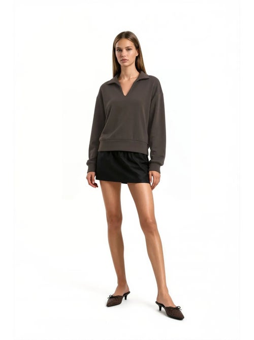 Blusa de mujer de mezcla de modal busem - Kiabi Blusa de mujer de mezcla de modal busem - Kiabi