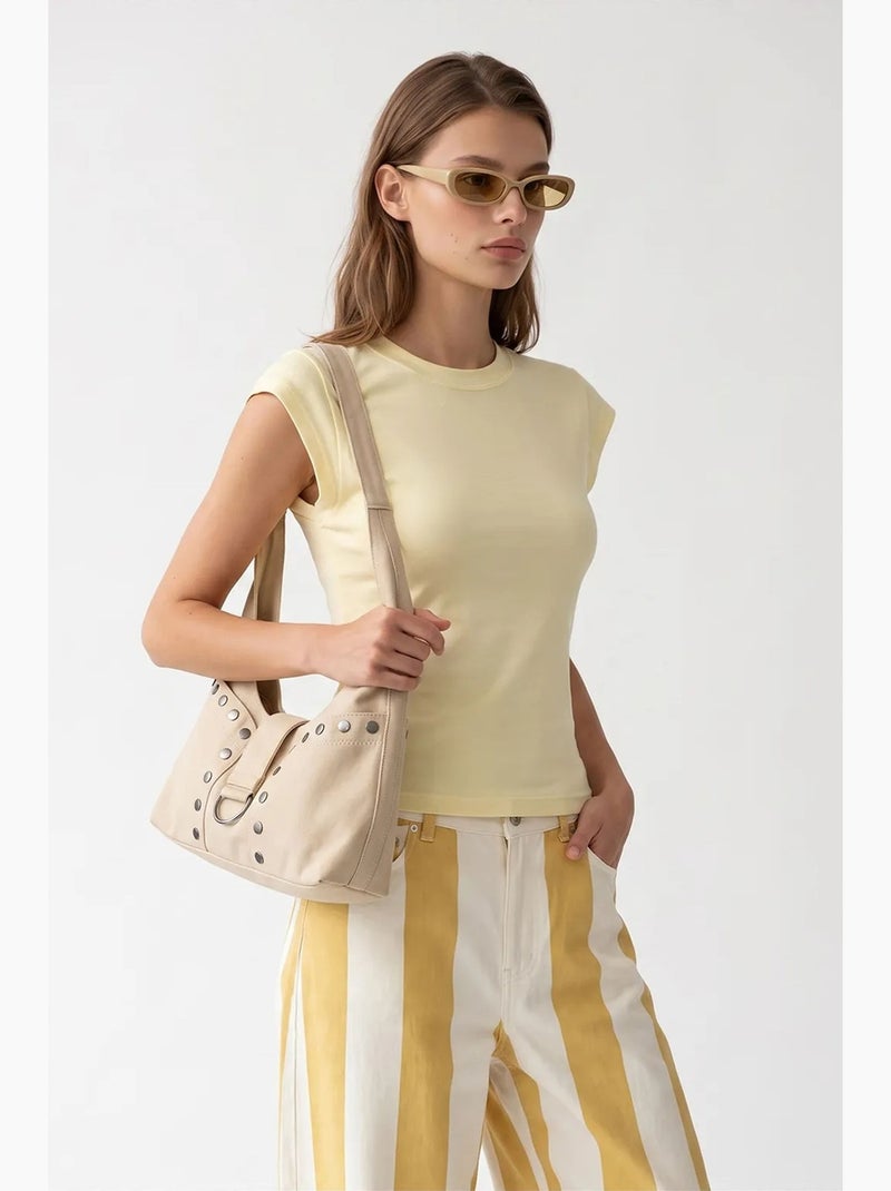 Blusa de mujer mixray Amarillo limón - Kiabi