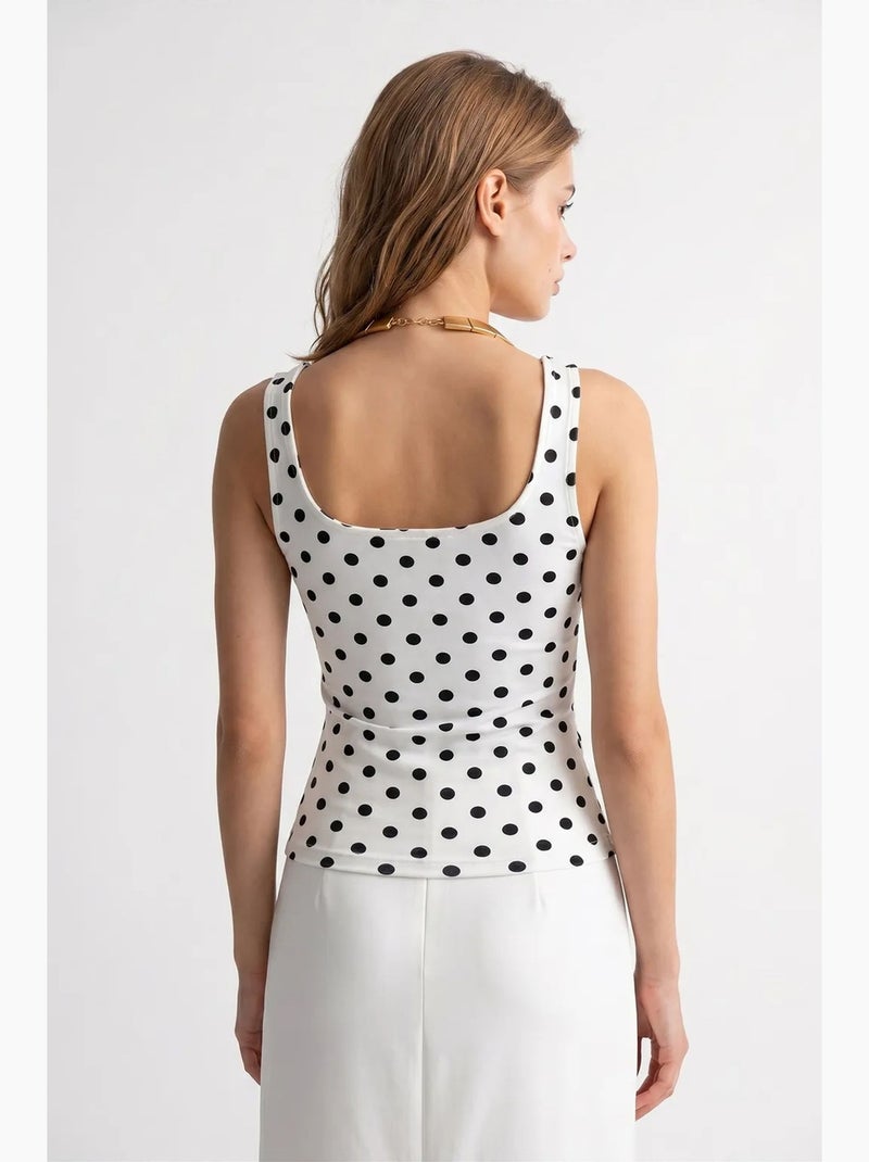 Blusa de mujer mixray Blanco - Kiabi