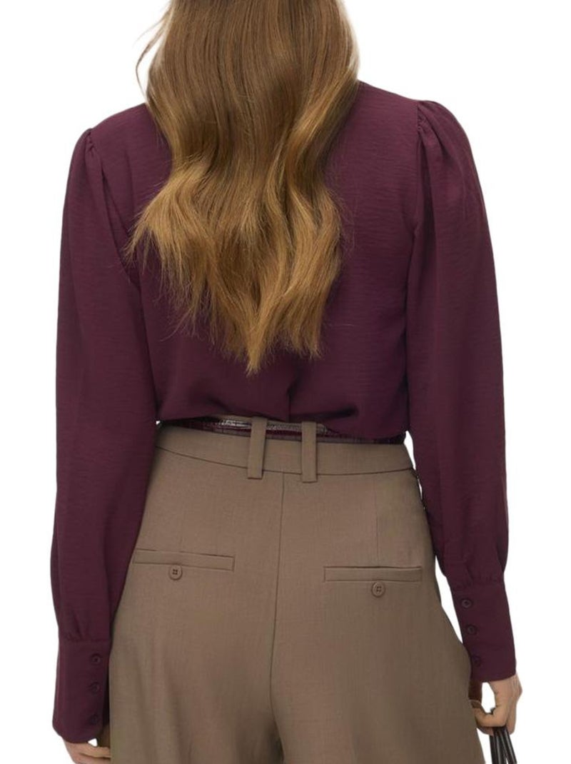 Blusa de mujer Vero Moda Mesme Violeta - Kiabi