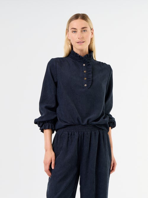Blusa de pana - Kiabi