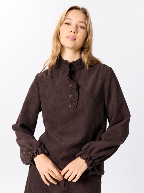 Blusa de pana - Kiabi Blusa de pana - Kiabi
