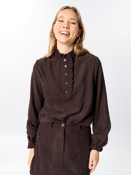Blusa de pana - Kiabi Blusa de pana - Kiabi