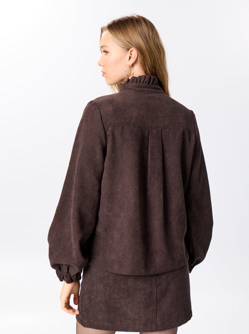 Blusa de pana - Kiabi Blusa de pana - Kiabi