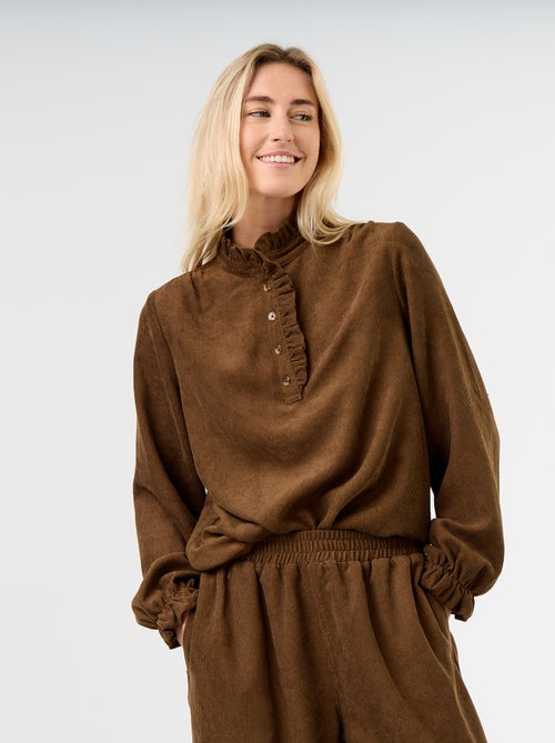 Blusa de pana - Kiabi Blusa de pana - Kiabi