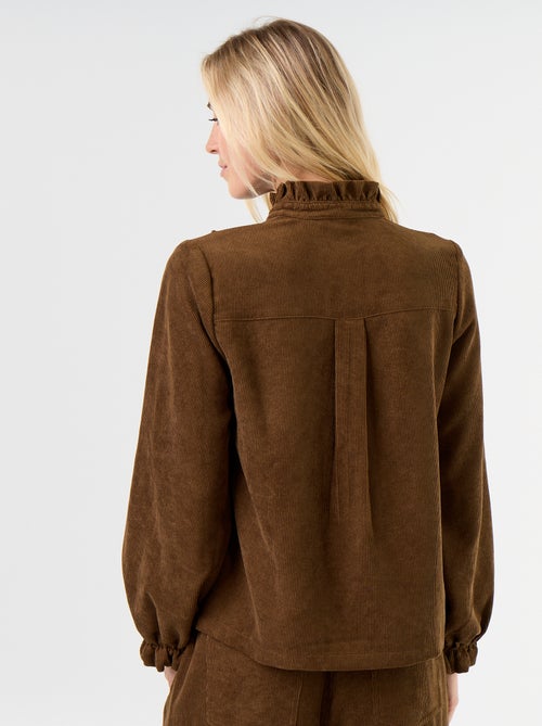 Blusa de pana - Kiabi Blusa de pana - Kiabi