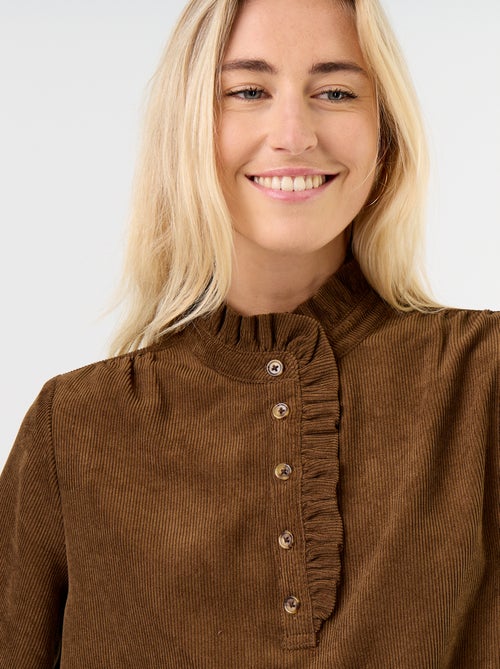 Blusa de pana - Kiabi Blusa de pana - Kiabi