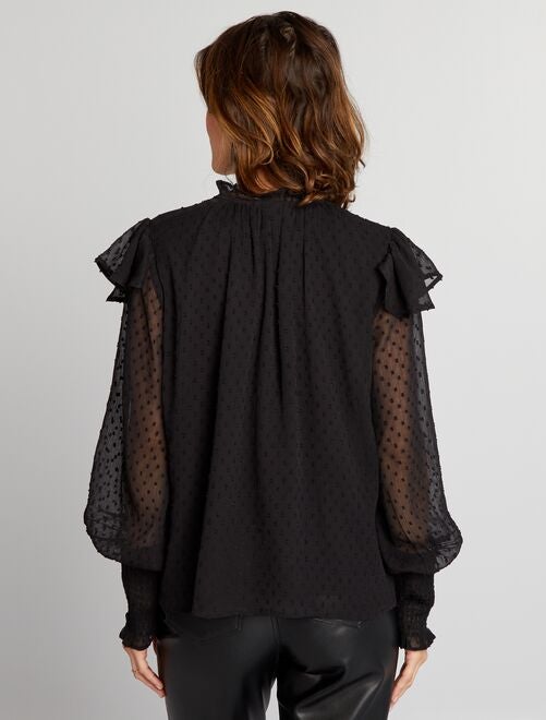 blusa plumeti beige mujer