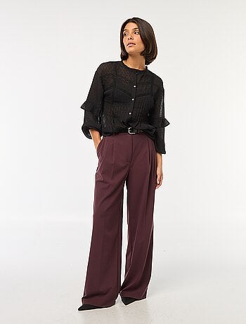 Blusa de plumeti