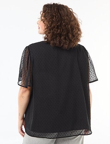 Blusa de plumeti
