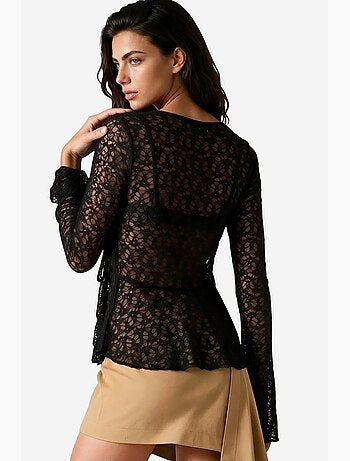 Blusa de poliamida y elastano busem