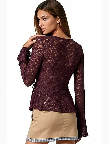 Blusa de poliamida y elastano busem