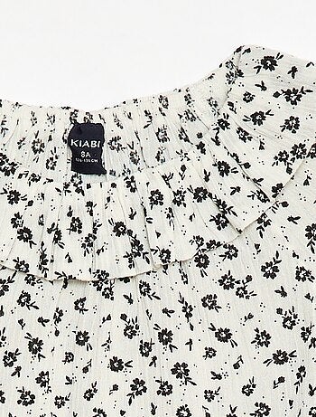 Blusa de punto crepé con cuello elástico - So Easy