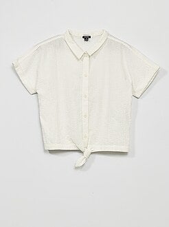 Rebajas Camisas para - blanco - Kiabi