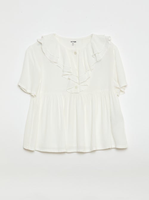 Blusa de punto ligero con estampado - Kiabi